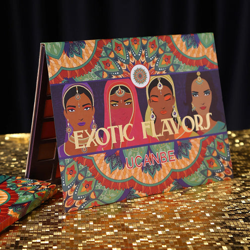 Ucanbe 48 Colors Exotic Flovors Eyeshadow Palette