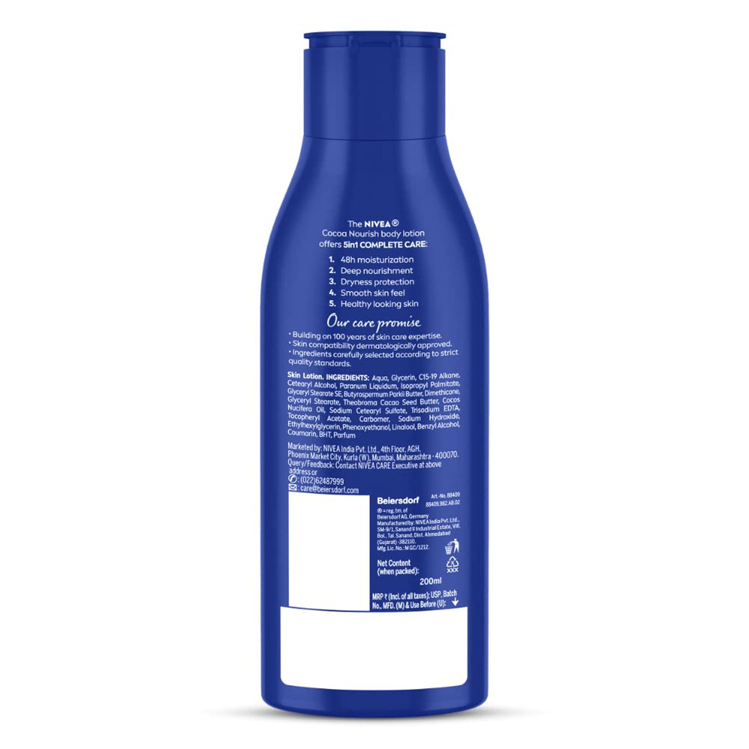 Nivea Cocoa Nourish Lotion 5In1 200