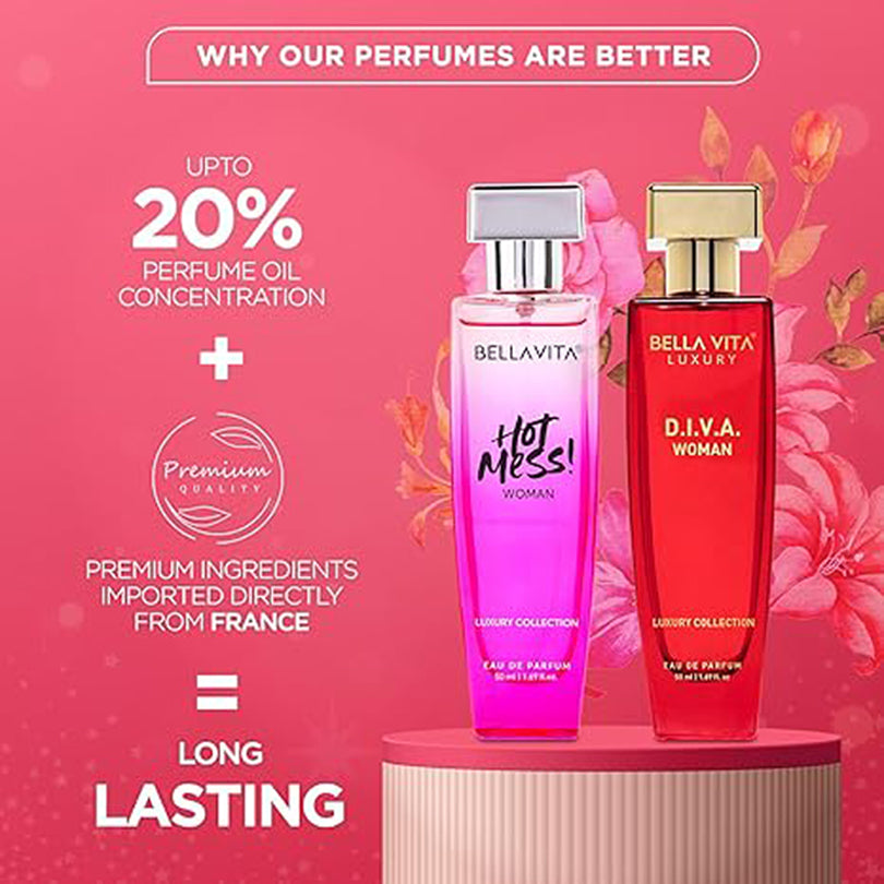 Bellavita Luxury Collection Gift Set D.I.V.A. & Hot Mess Women 100Ml