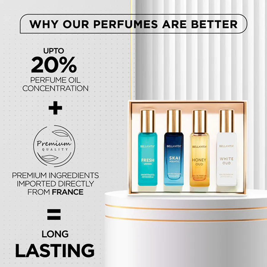 Bellavita Perfume Gift Set4* 80Ml