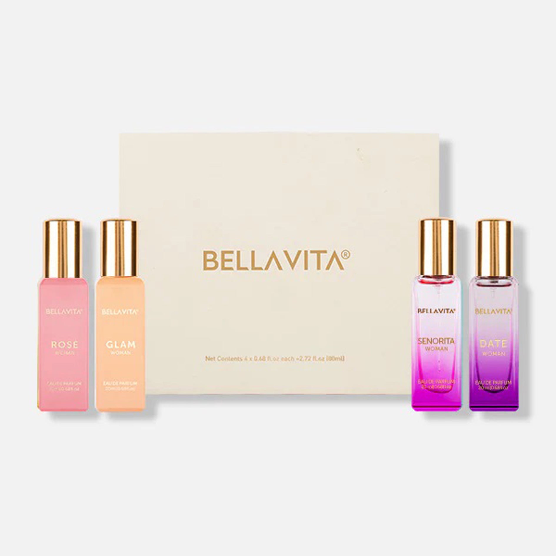Bellavita Perfume Gift Set4* 80Ml