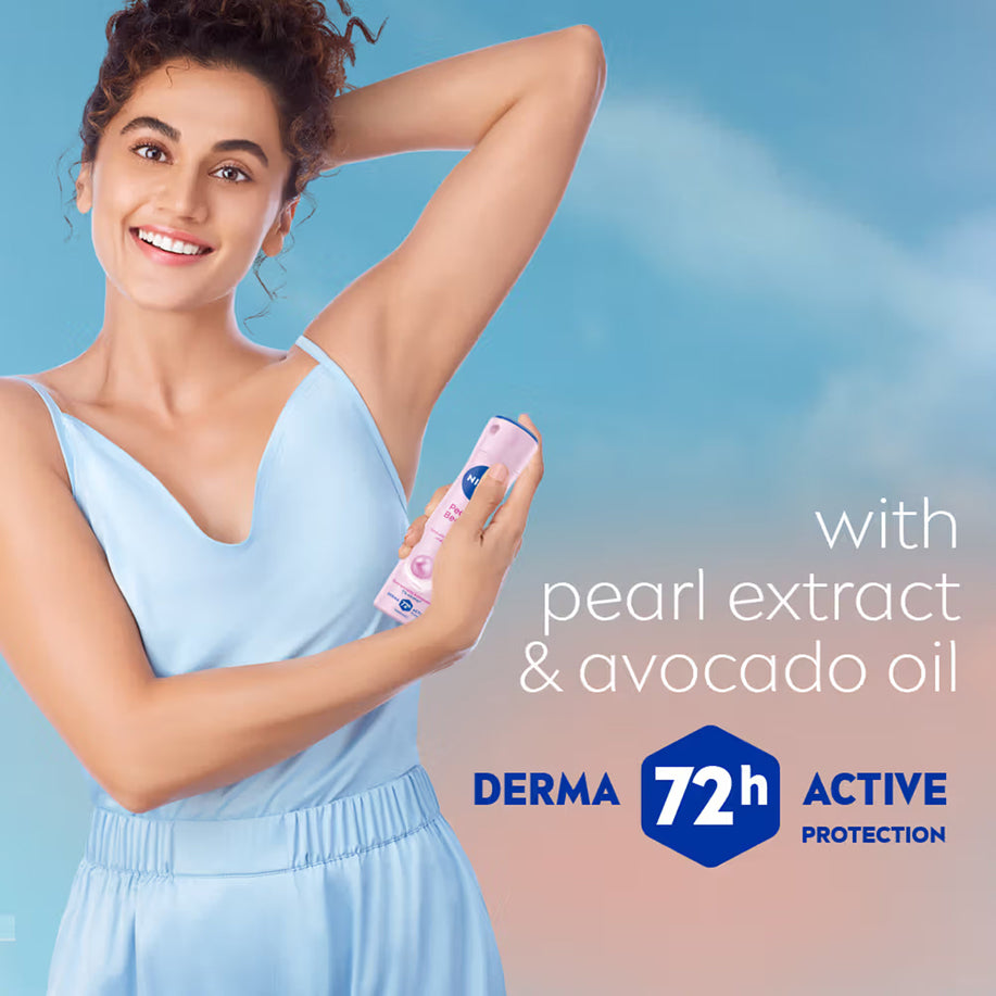 Nivea Deodorant Pearl & Beauty Pearl Extracts & Avocado Oil 150Ml