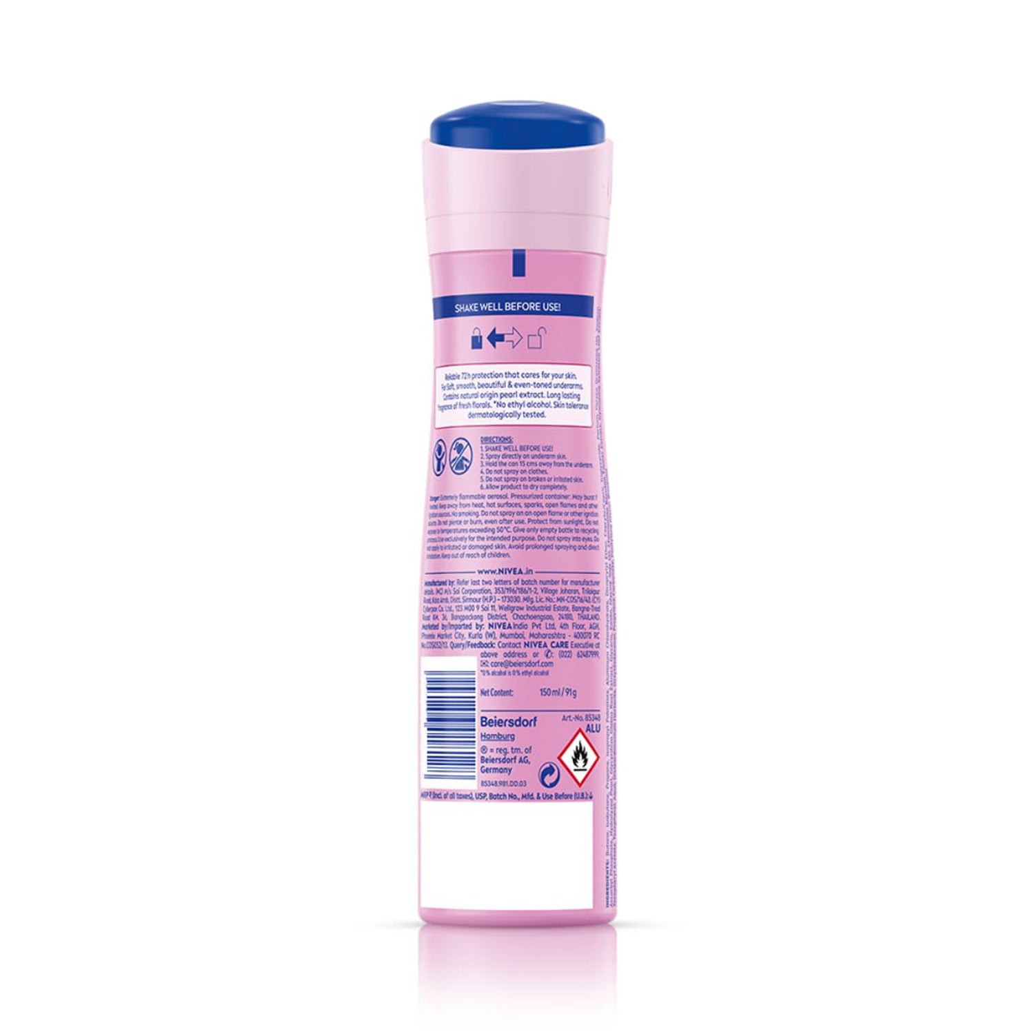 Nivea Deodorant Pearl & Beauty Radiance With Pearls 150Ml