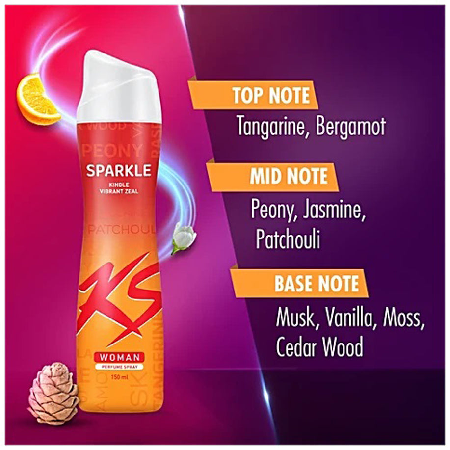 Kama Sutra Kindle Vibrant Zeal Perfume Spray 150Ml