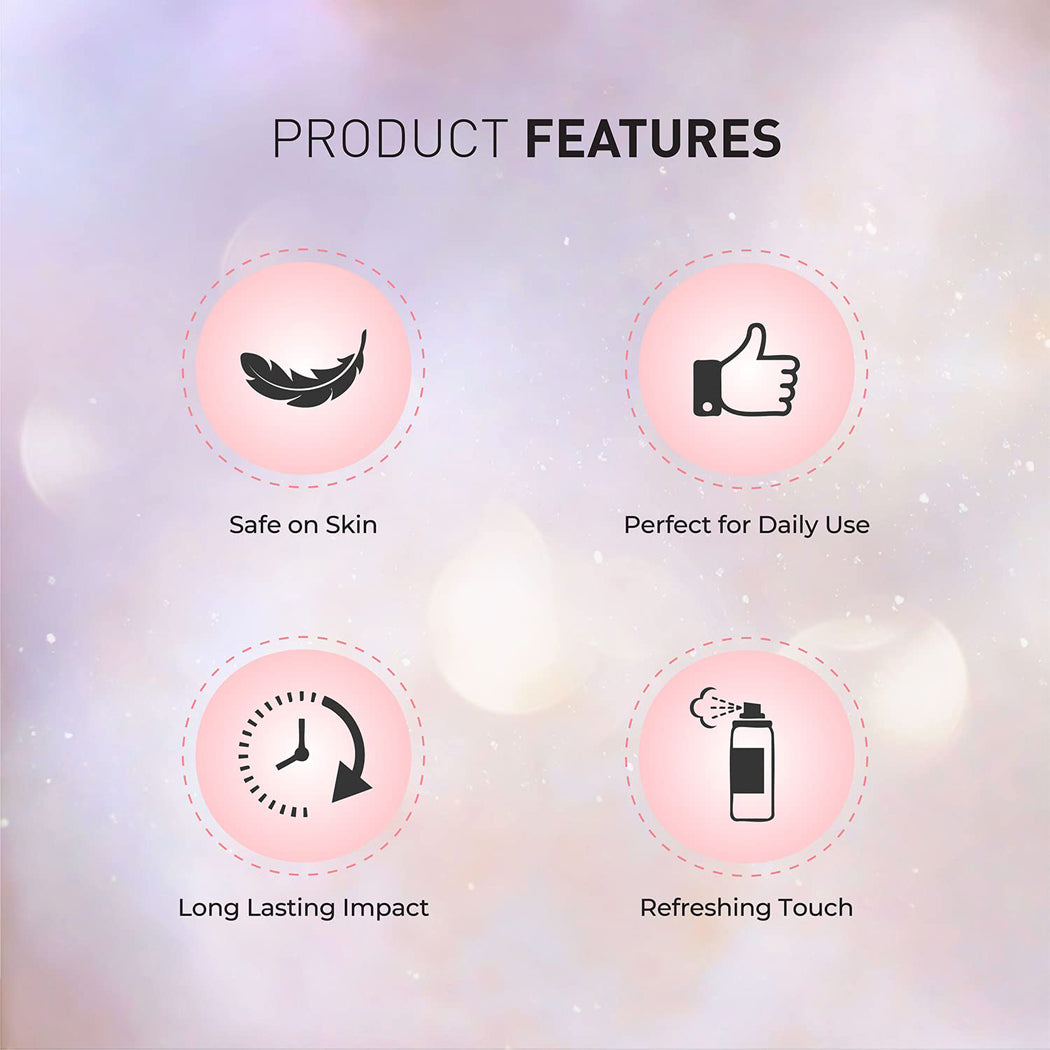 Envy Perfume Deodorant Spray Kiss Long Lasting Perfume 120Ml