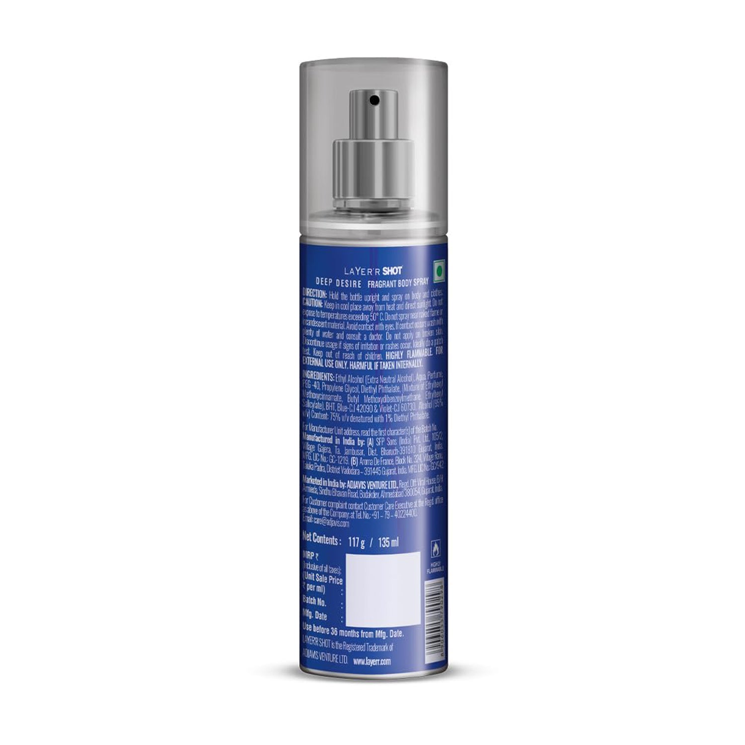 Layer R Shot Deep Desire 150Ml