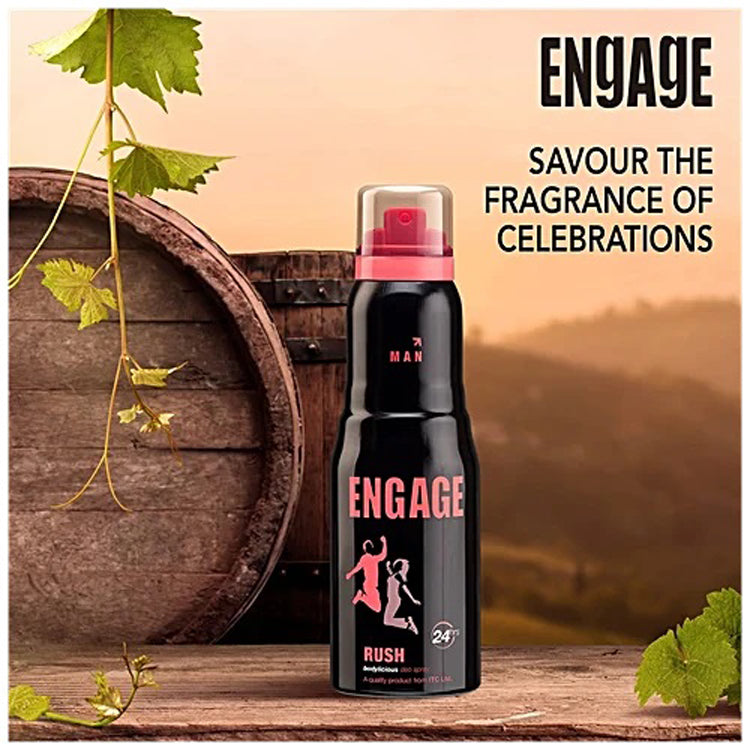 Engage Rush Bodylicious Deo Spray 150Ml