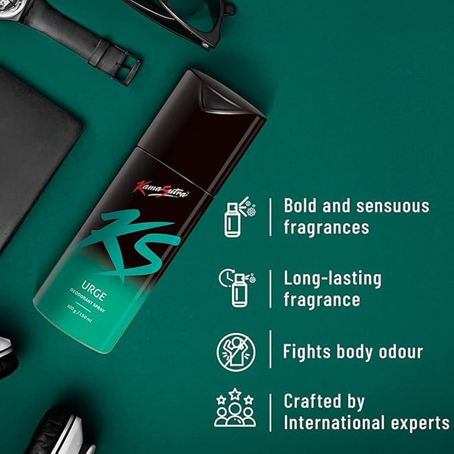 Kama Sutra Urge Deodorant Spray 100G