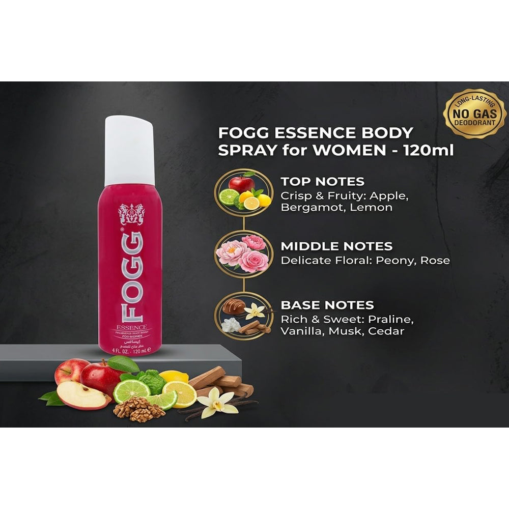 Fogg Essence Fragrant Body Spray 120Ml