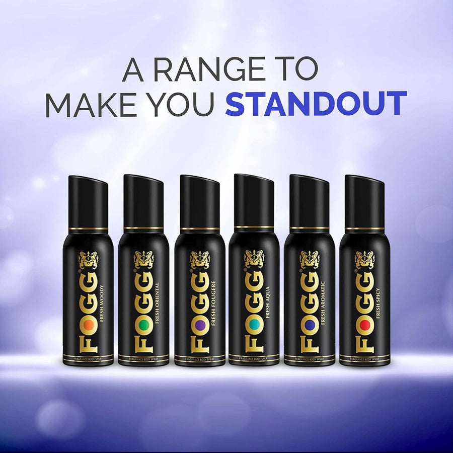 Fogg Fresh Aromatic Fragrance Body Spray 120Ml