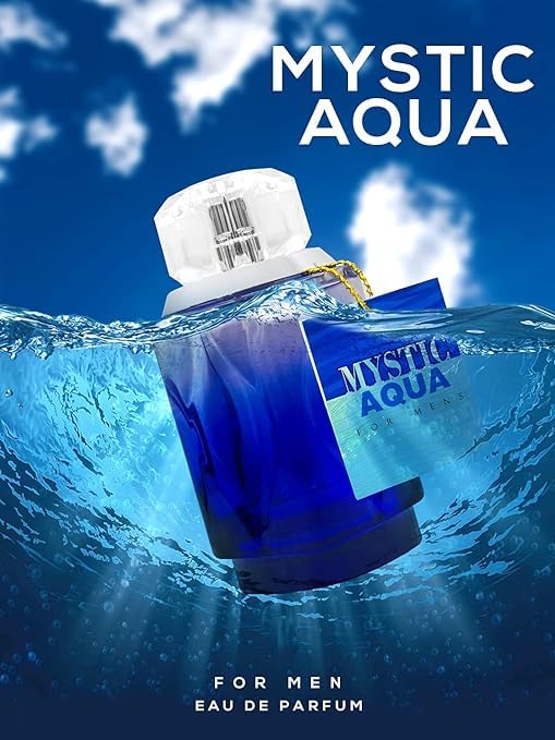 Arras Mystic Aqua Eau De Parfum + Deodorant Perfume Body Spray