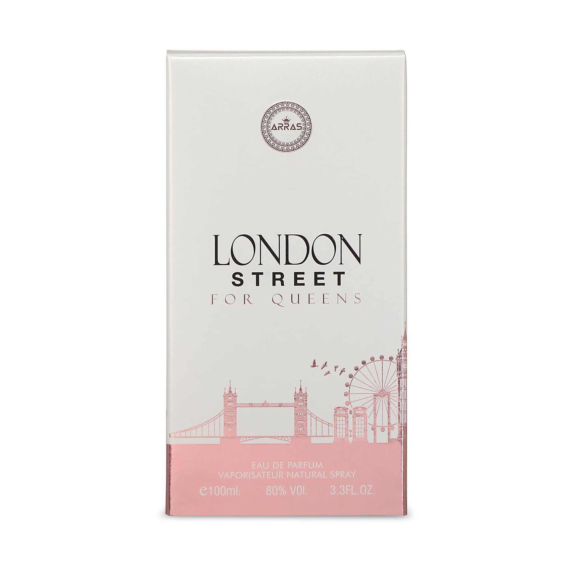 Arras London Street For Queens Eau De Parfum + Deodorant Perfume Body Spray