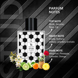 Arras Stud Eau De Parfum + Deodorant Perfume Body Spray