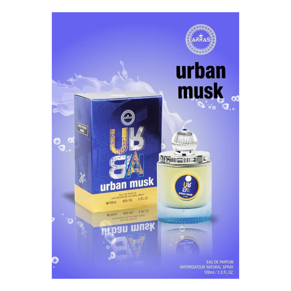 Arras Urban Musk Eau De Parfum 100Ml