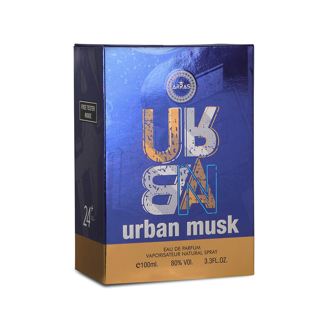 Arras Urban Musk Eau De Parfum 100Ml