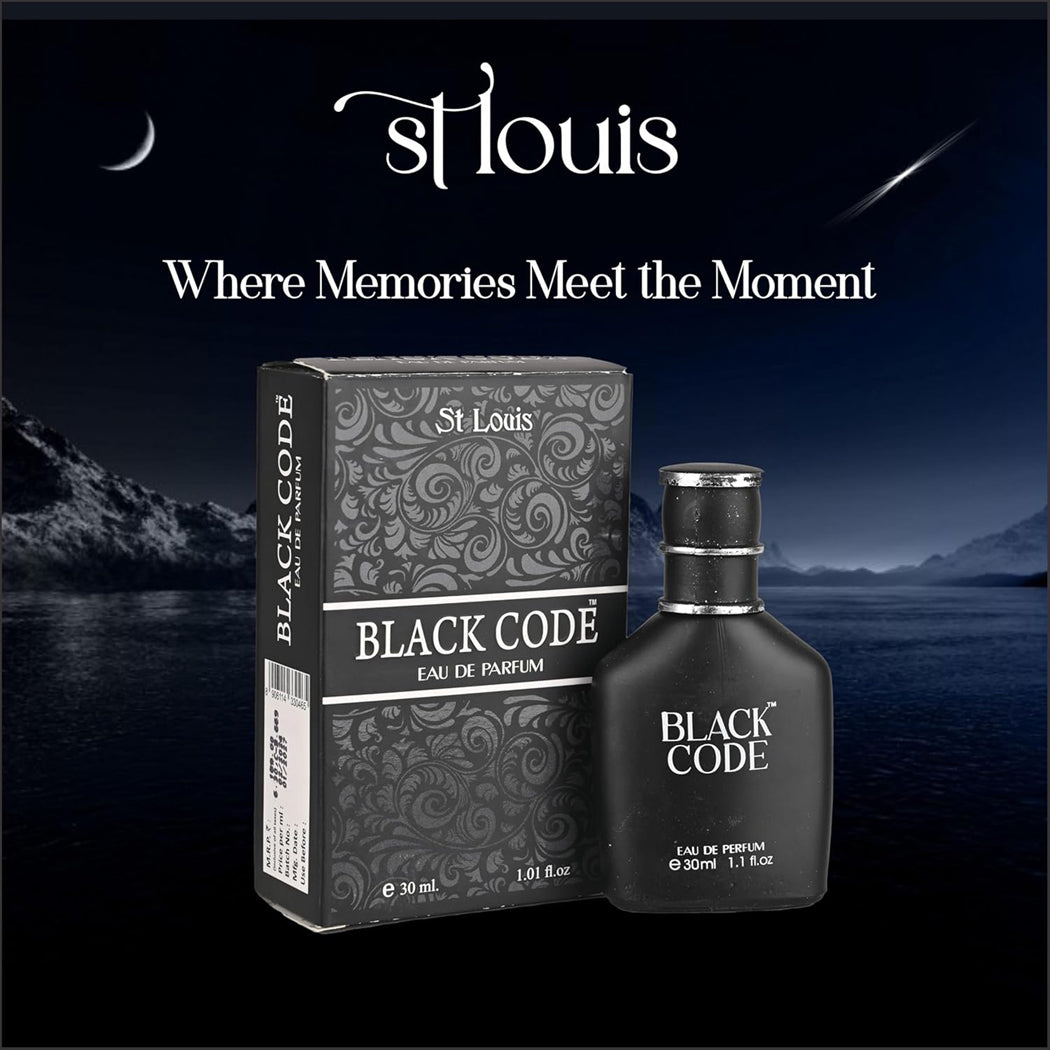 Black Code Parfum De France 30Ml