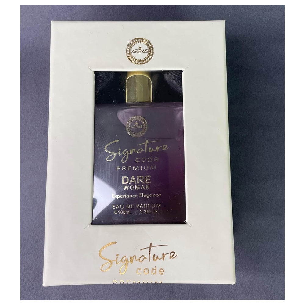 Arras Signature Code Premium Dare Eau De Parfum 100Ml