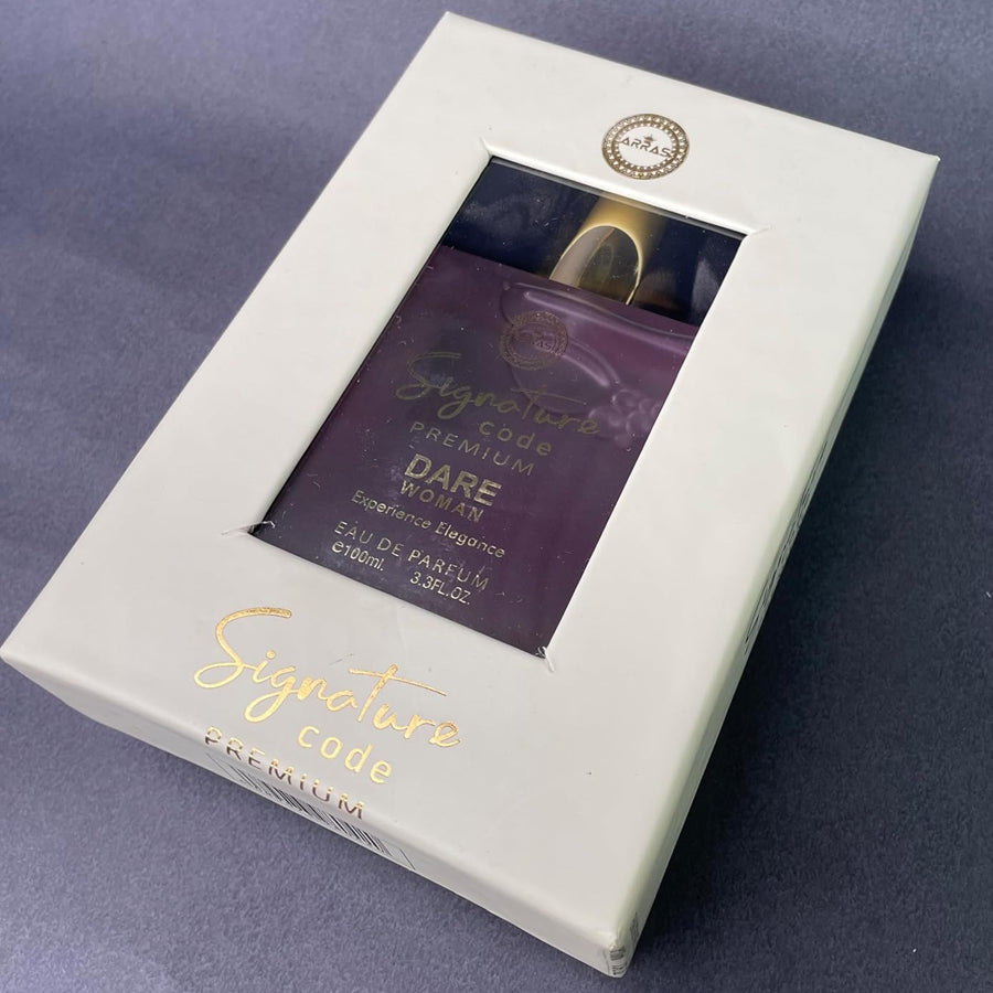 Arras Signature Code Premium Dare Eau De Parfum 100Ml
