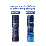 Nivea Men Fresh Powder Long Lasting Freshness Deodorant 150Ml