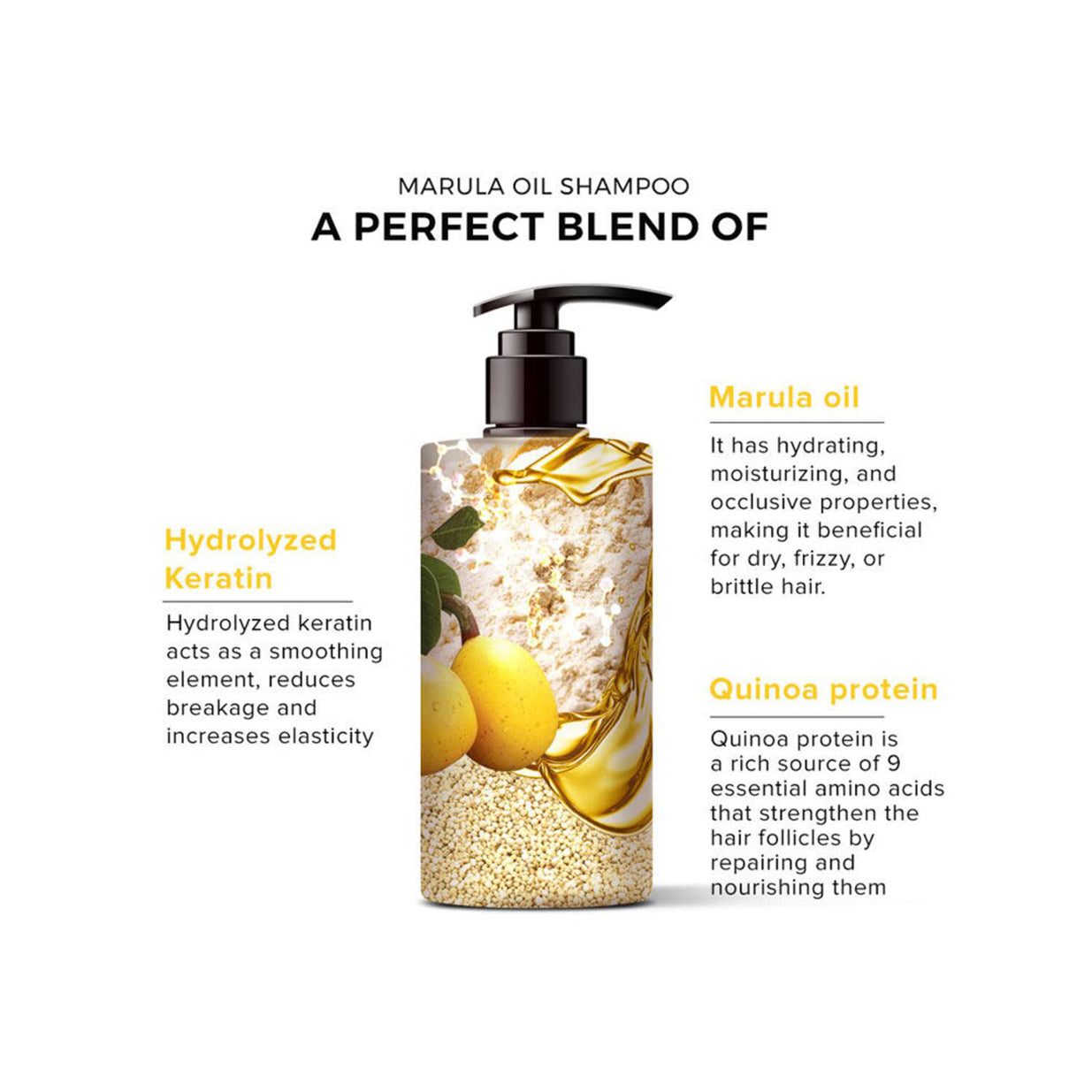 De Fabulous Marula Oil Shampoo