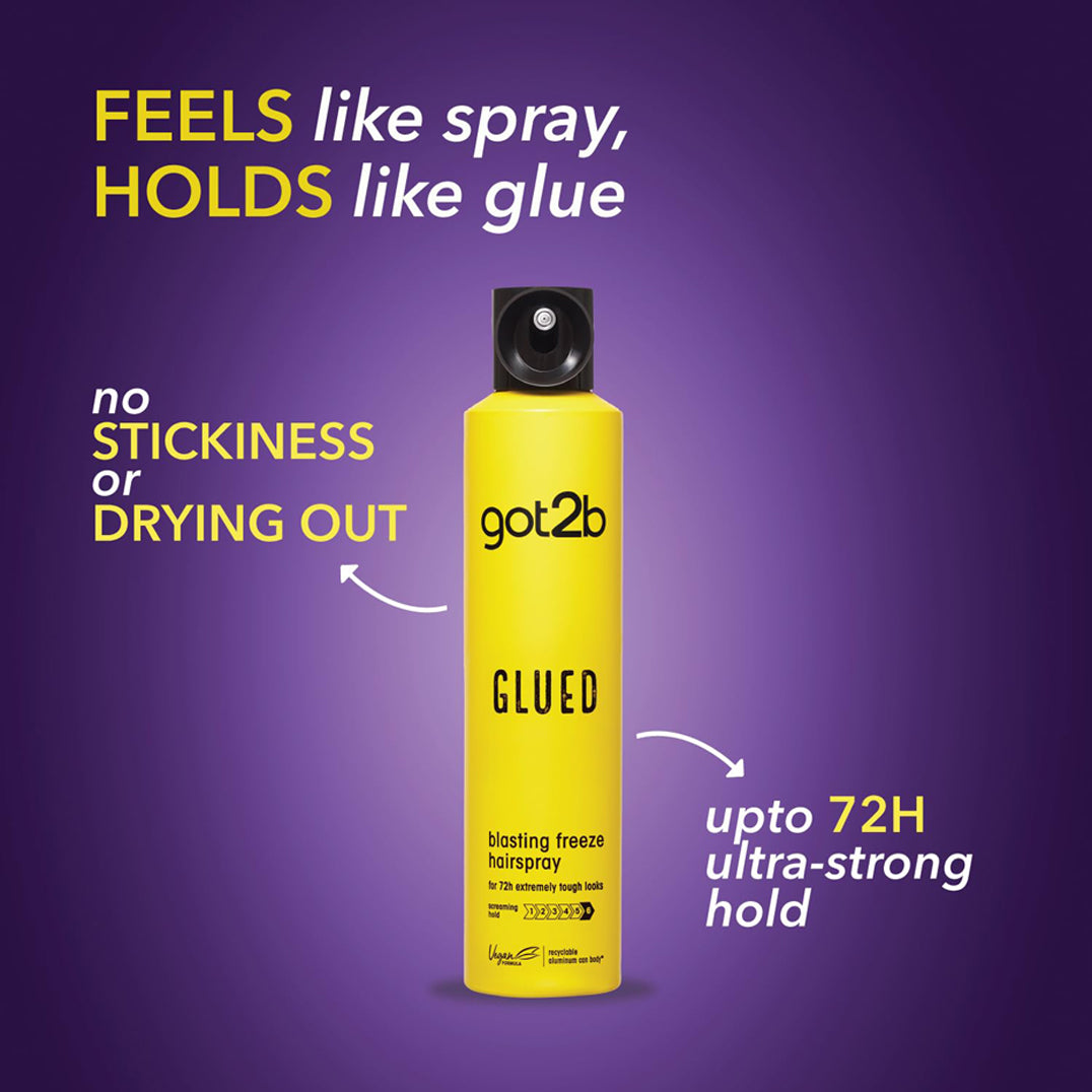 Schwarzkopf Got2B Glued Blasting Freeze Spray 300 Ml