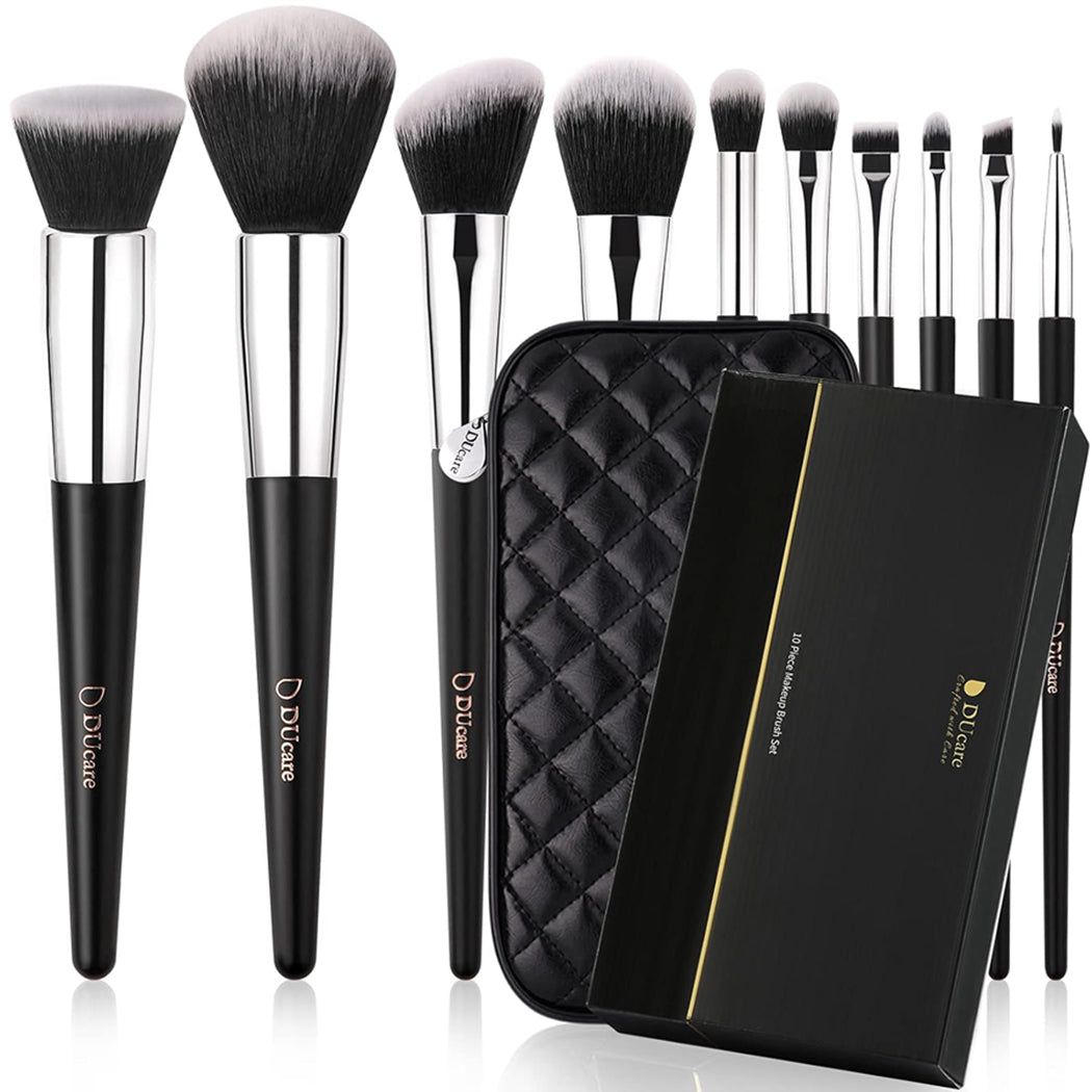 Ducare 10 Piece Makeup Brush Set