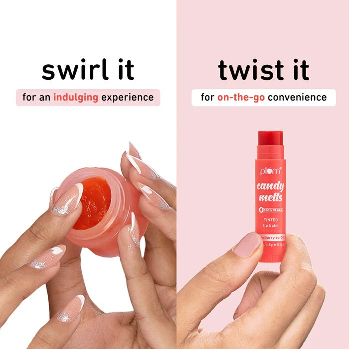 Plum Candy Melts Tinted Lip Balm