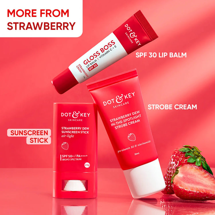 Dot & Key Strawberry Dew Sunscreen Stick Spf 50+ Pa++++