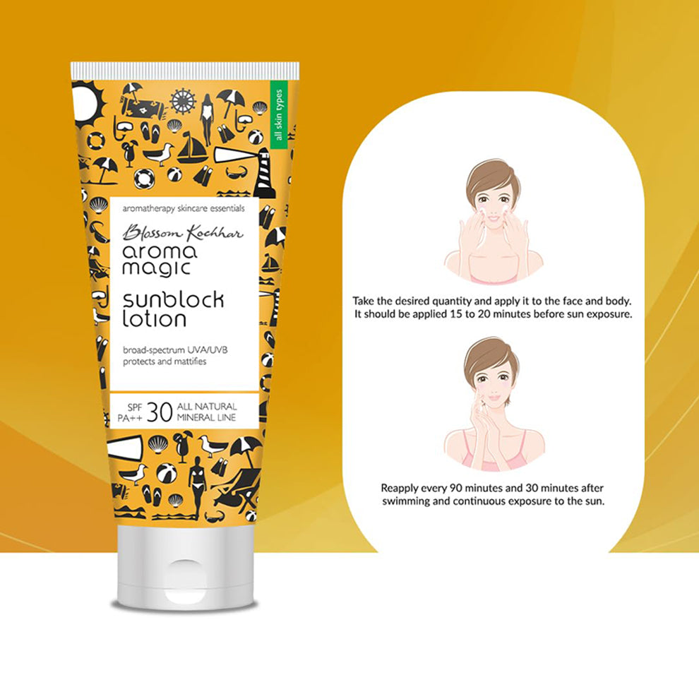 Blossom Kochar Spf 30Pa ++ Matte Sunblock Lotion With Broad Spectrum Protection