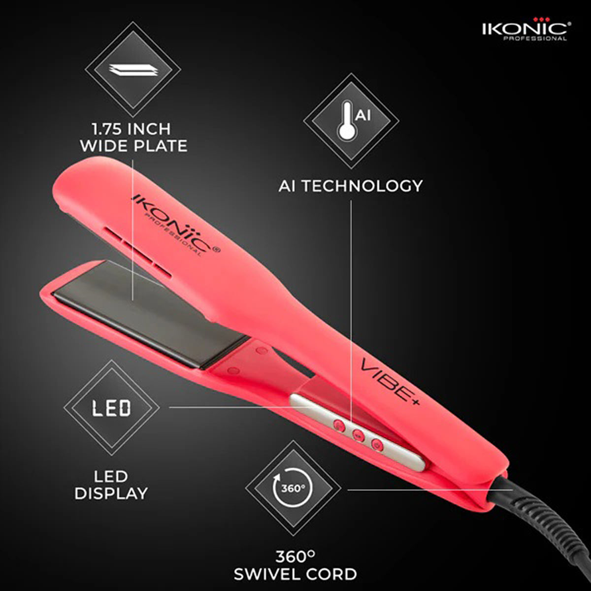 Ikonic Vibe+ Hair Straightener