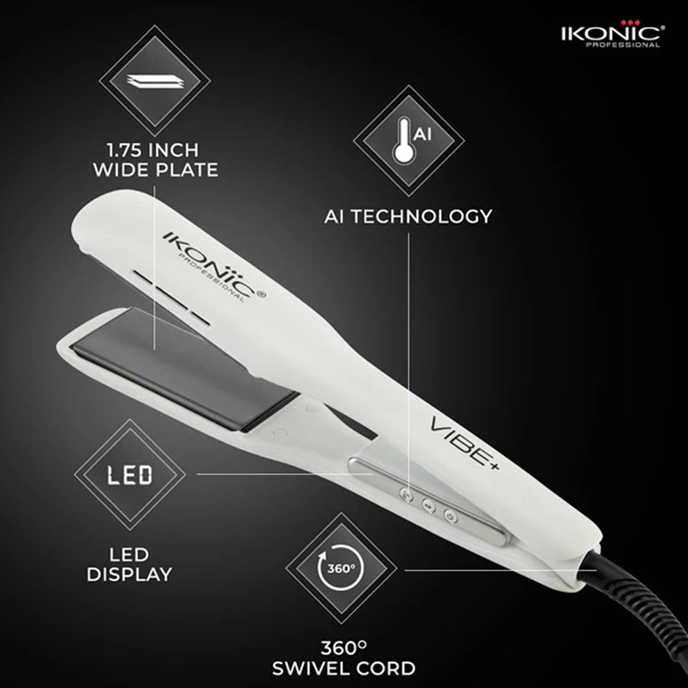 Ikonic Vibe+ Hair Straightener