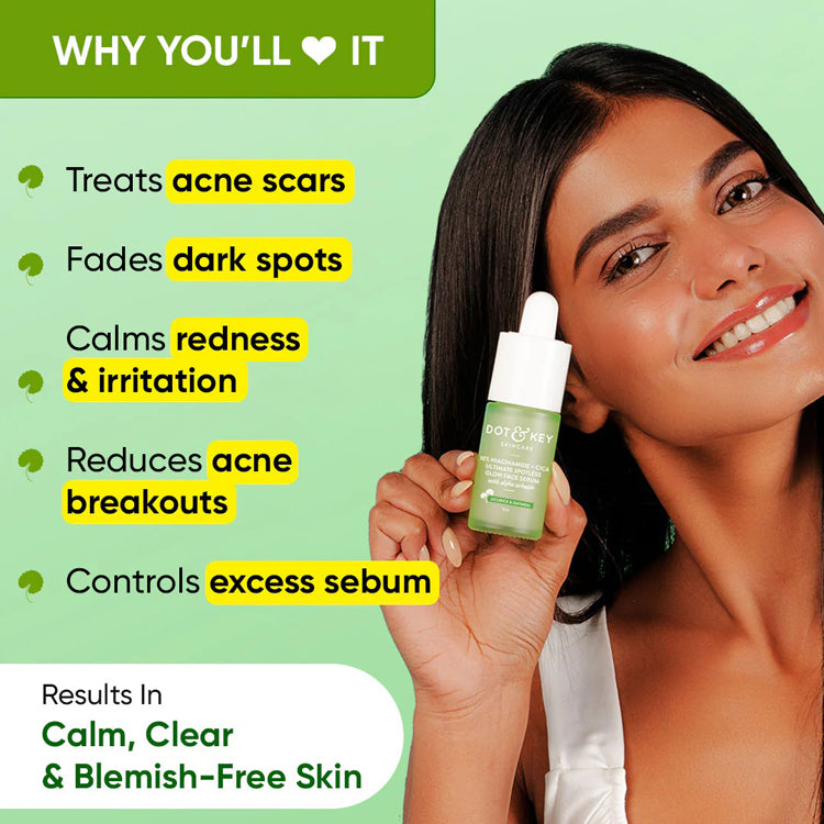 Dot & Key Cica + 10Per Niacinamide Spot Reduction Face Serum