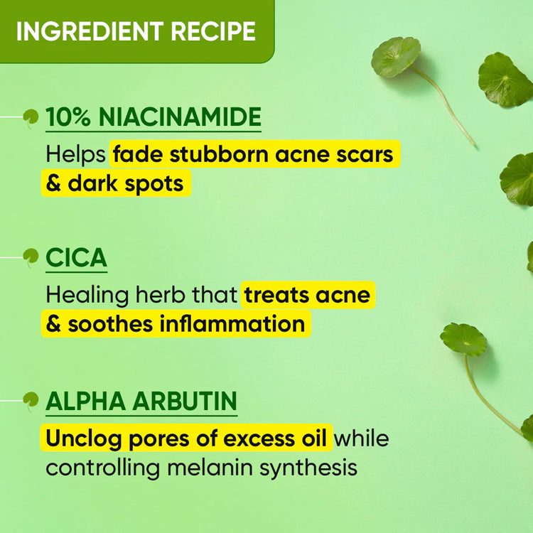 Dot & Key Cica + 10Per Niacinamide Spot Reduction Face Serum