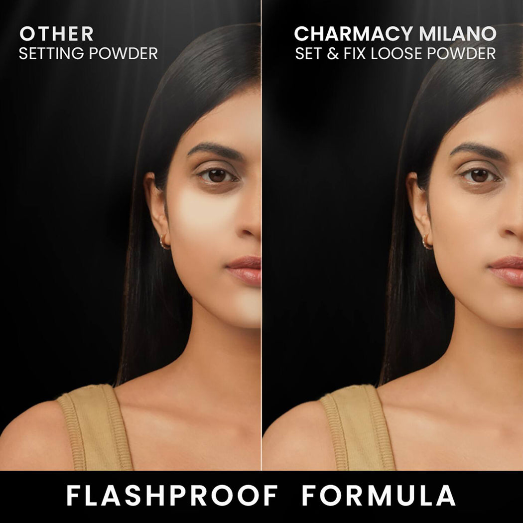 Charmacy Milano Set & Fix Loose Powder 16G