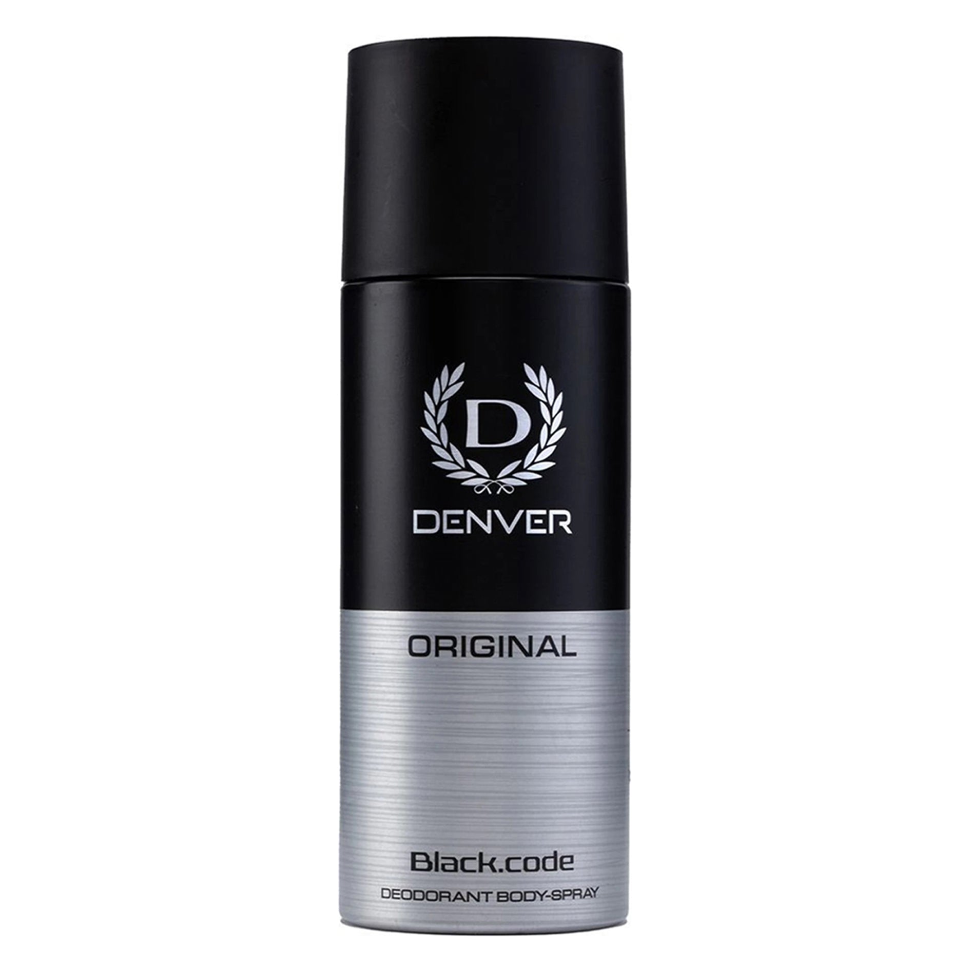 Denver Original Black Code Deodorant Body Spray 165 Ml For Men