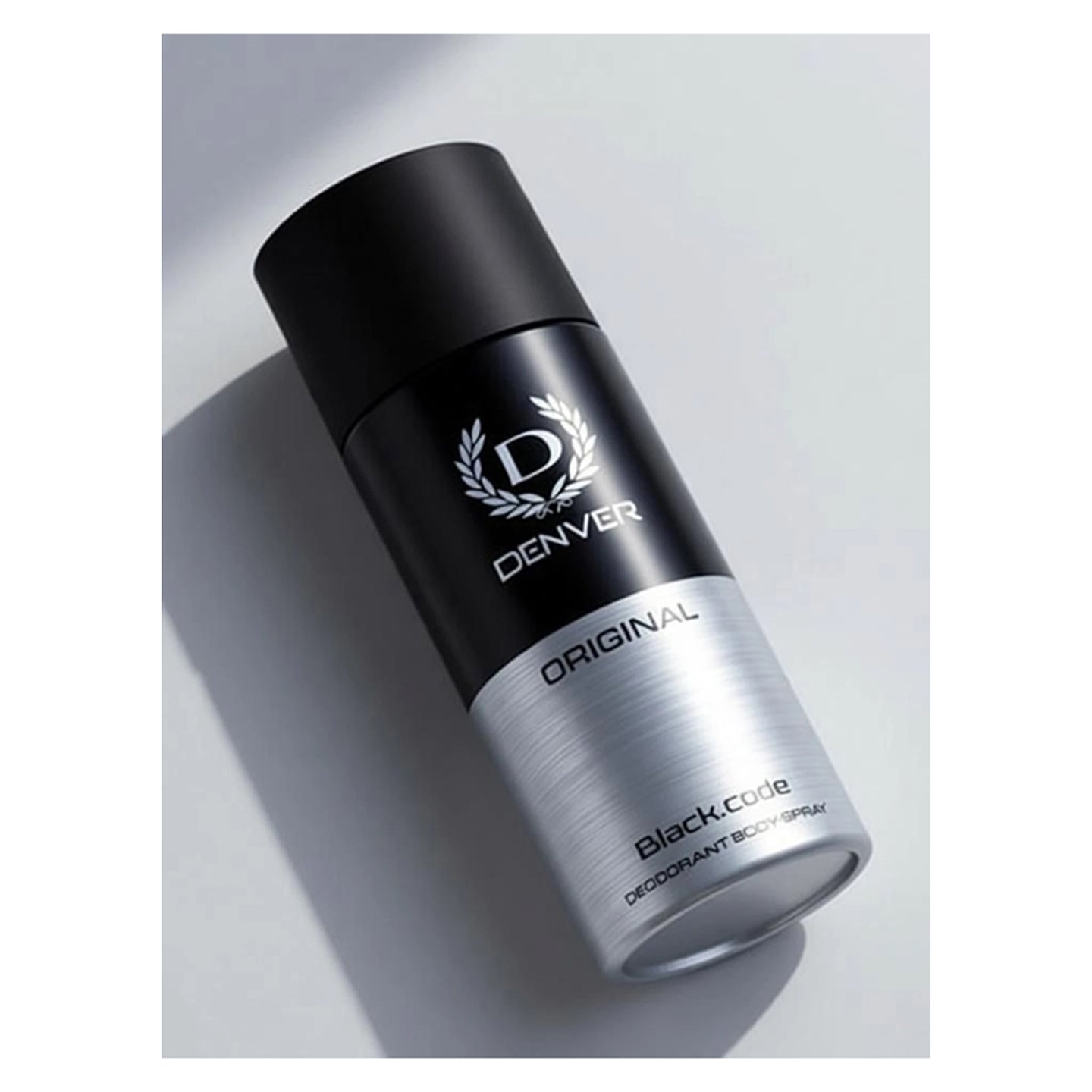 Denver Original Black Code Deodorant Body Spray 165 Ml For Men