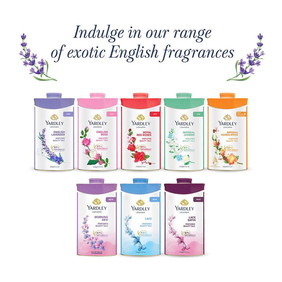 Yardley London English Lavender Perfumed Talc
