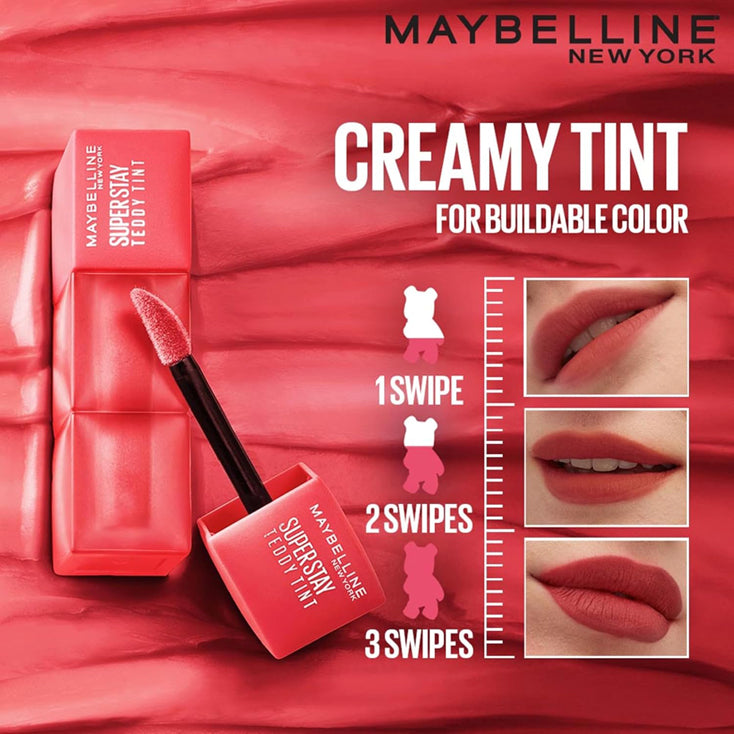 Maybelline New York Superstay Teddy Tint 5Ml