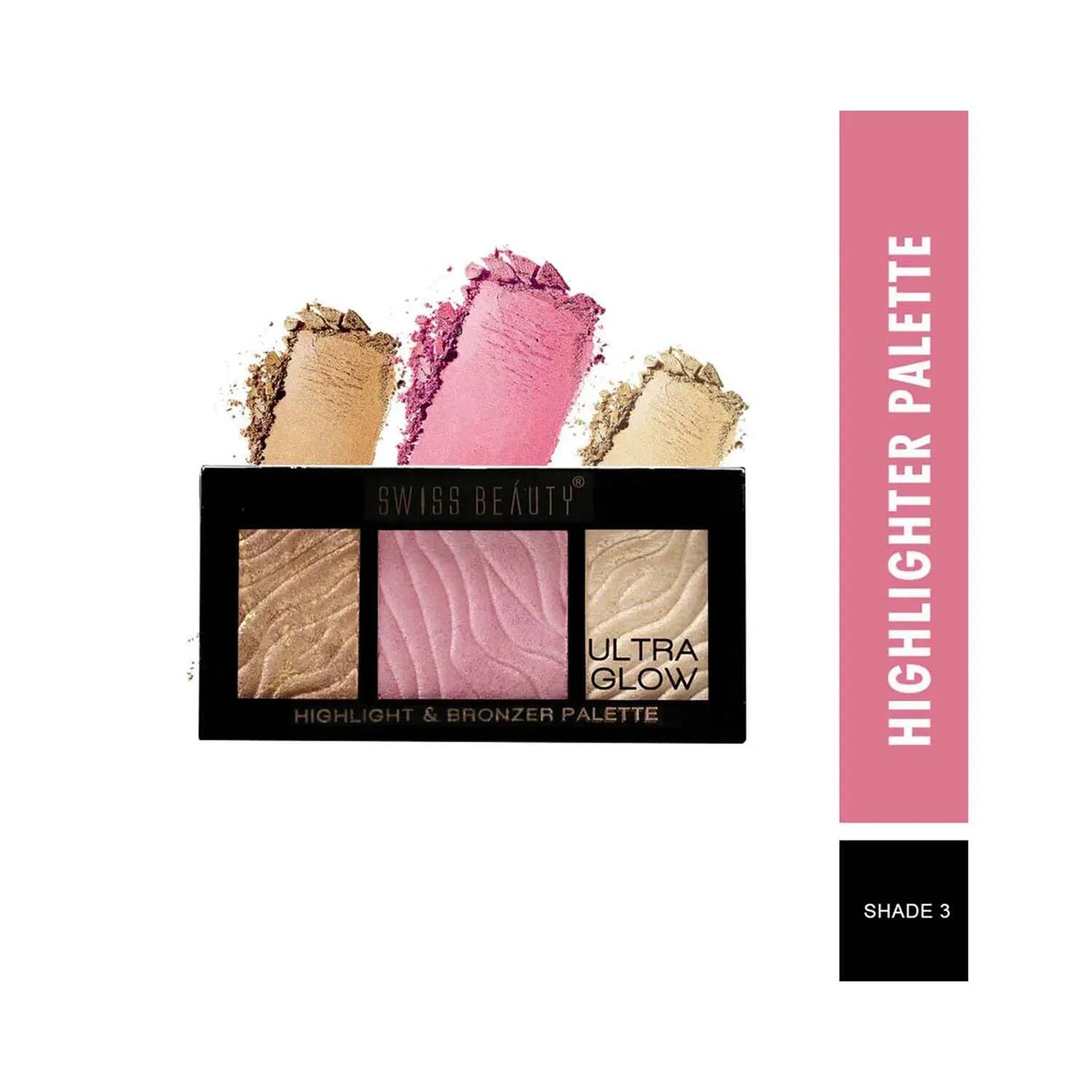 Swiss Beauty Highlighter & Bronzer Palette 12G