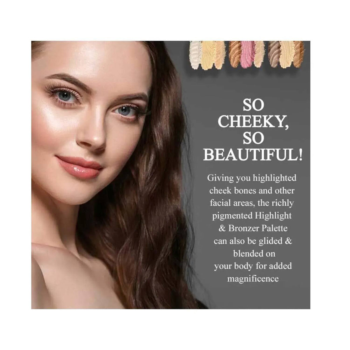 Swiss Beauty Highlighter & Bronzer Palette 12G