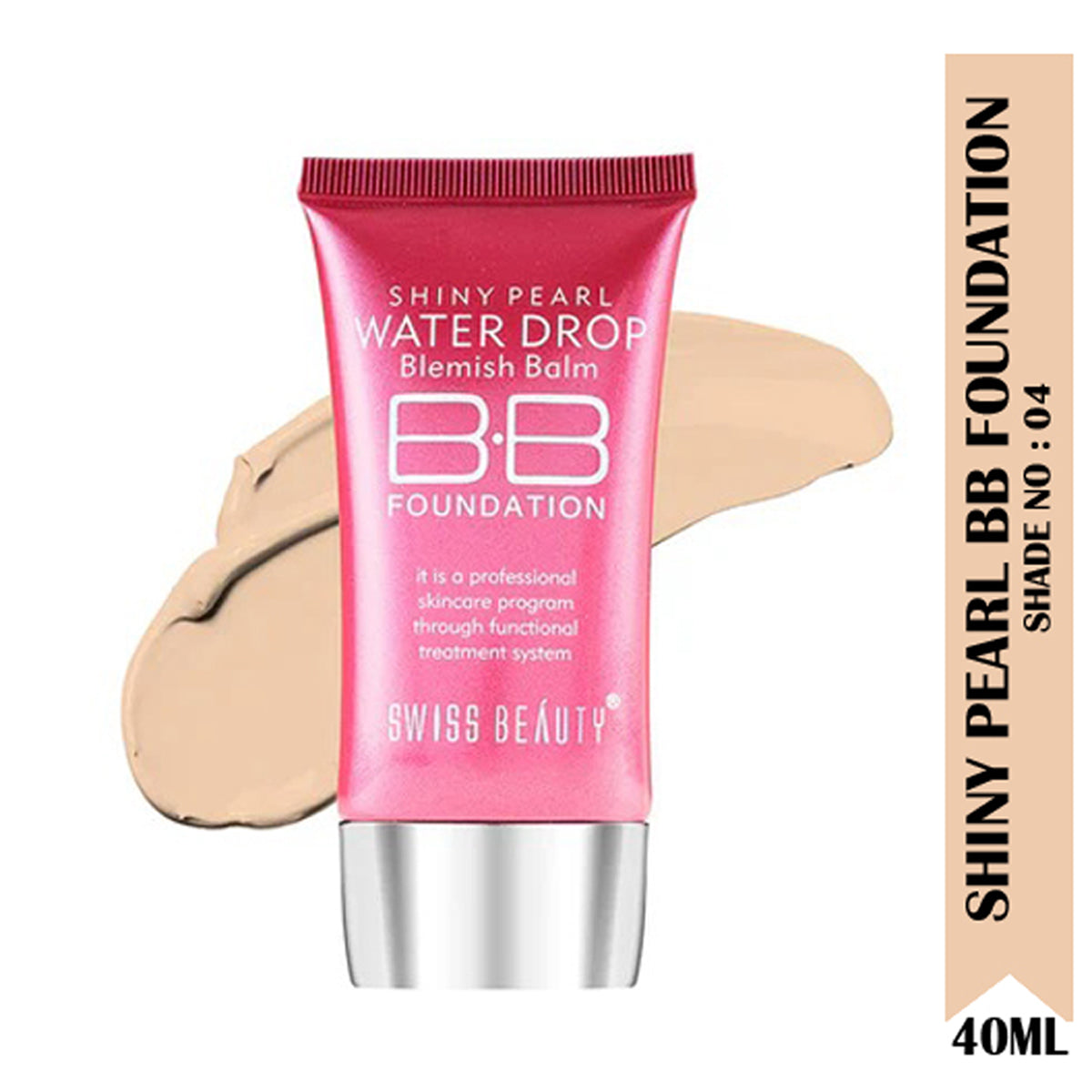 Swiss Beauty Shiny Pearl Bb Foundation 40Ml