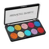 Swiss Beauty Glitter 10 Color Eyeshadow Palette 10G