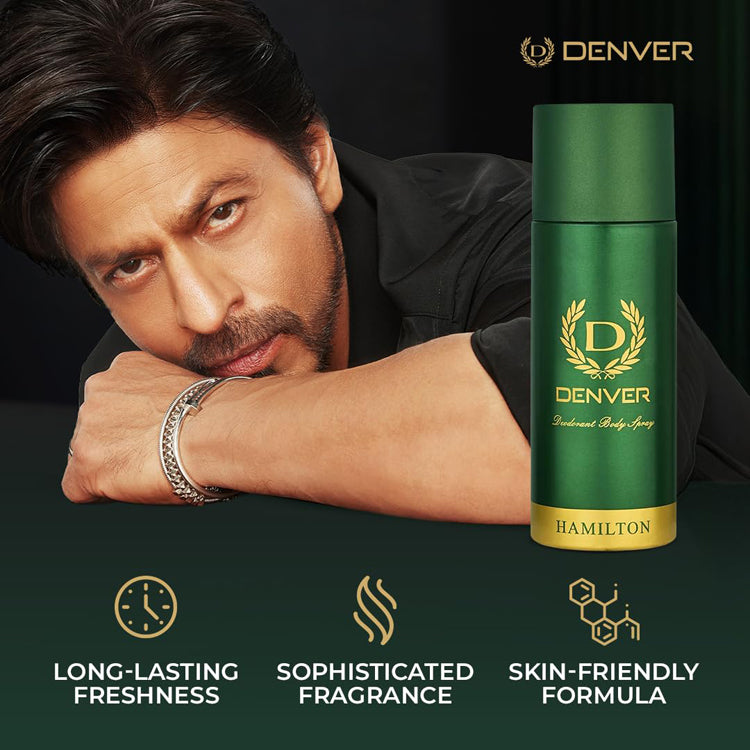 Denver Hamilton Deodorant Body Spray 165Ml