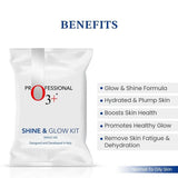 O3+ Shine & Glow Facial Kit For Instant Glow 32Gm+6Ml