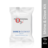 O3+ Shine & Glow Facial Kit For Instant Glow 32Gm+6Ml