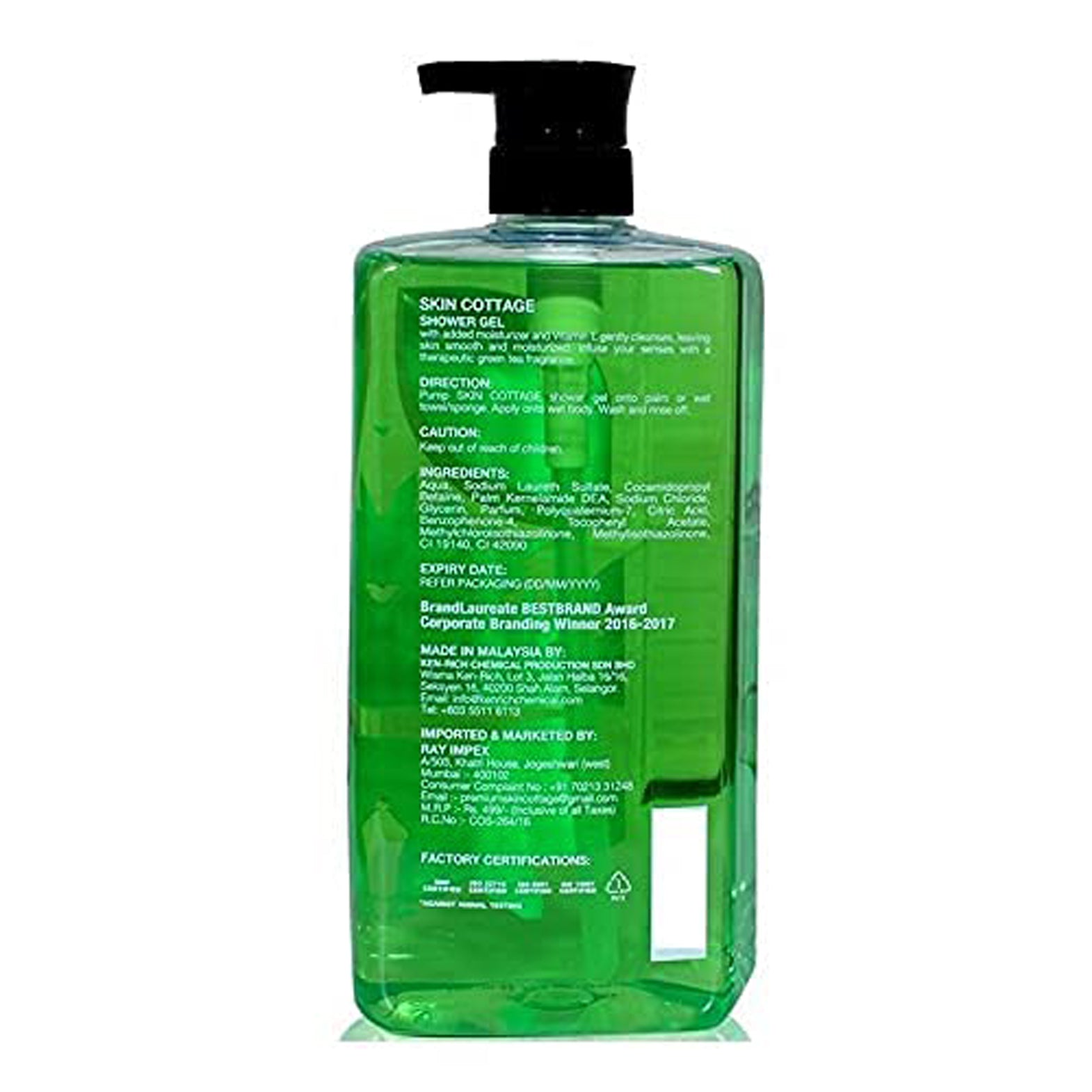 Skin Cottage Shower Gel Green Tea Himalaya