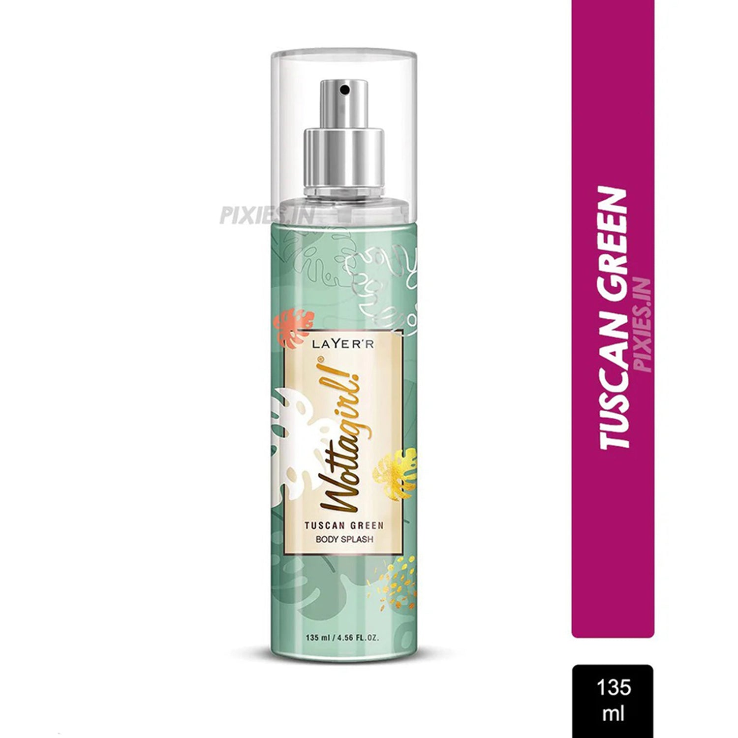 Layer R Wottagirl Tuscan Green Body Splash For Her 135Ml