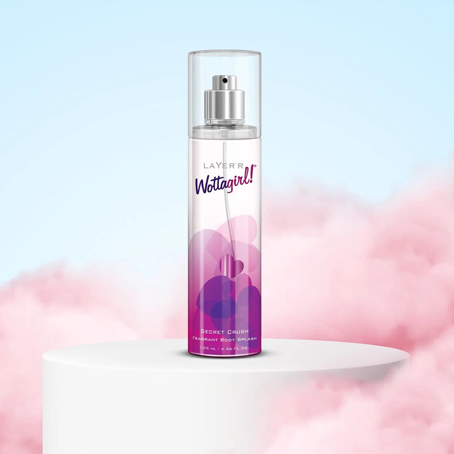 Layer R Wottagirl Secret Crush Body Splash For Her 135Ml