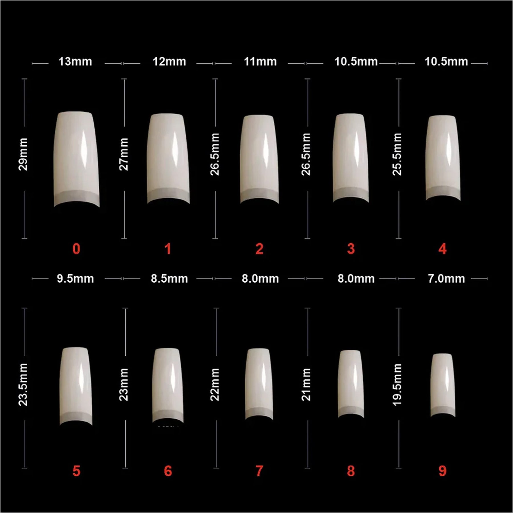 Shills Soft Gel Franch Tip-Pt14-Natural
