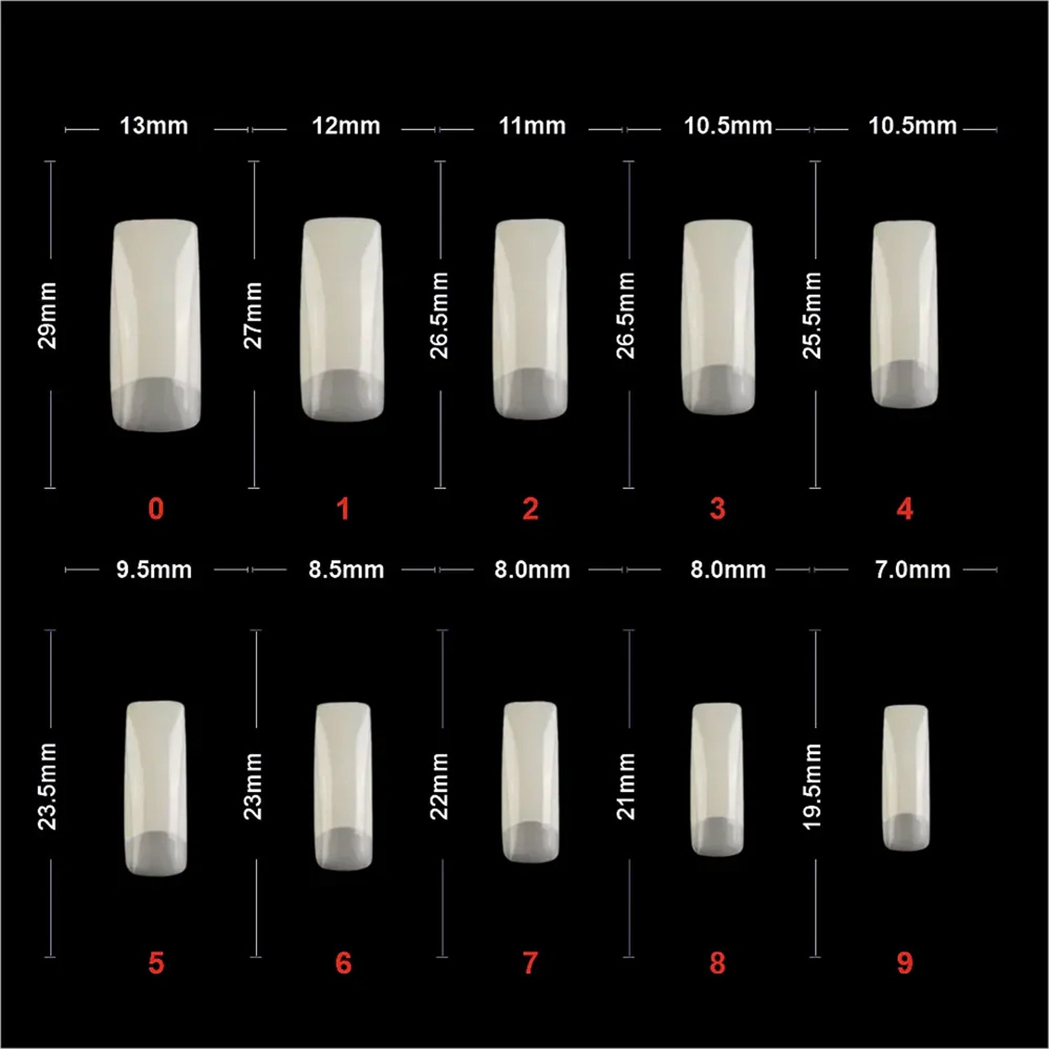 Shills Soft Gel Half Cover Tip-Pt13-Natural